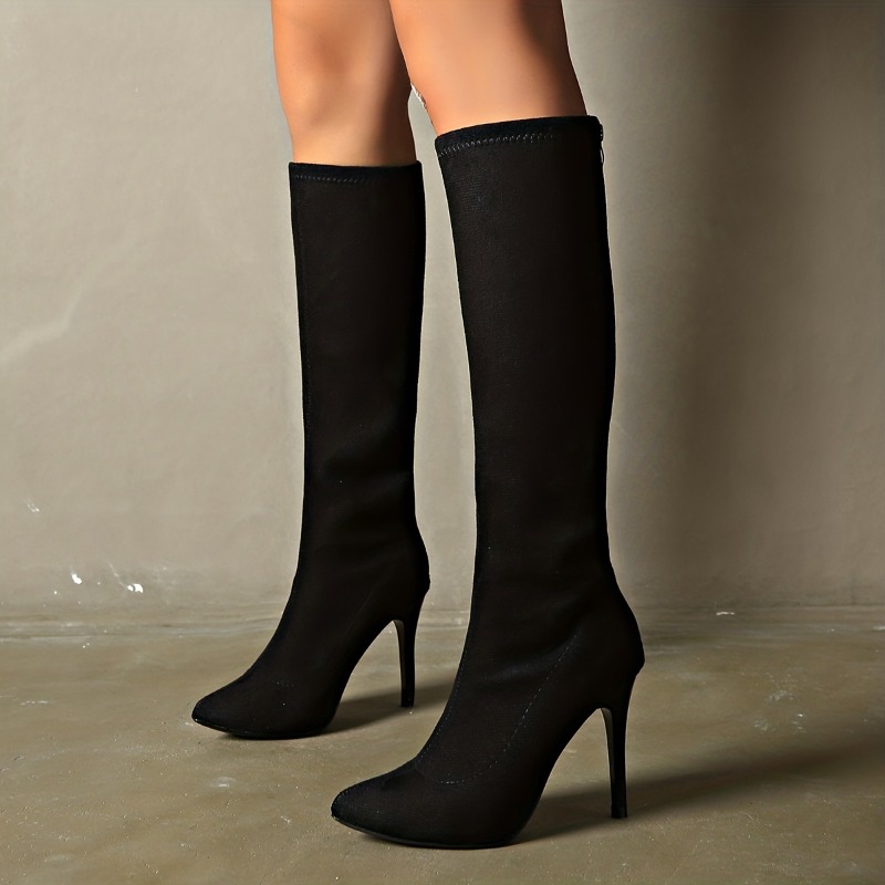 Women'S Fashion Knee High Boots - Women's Fashion Boots Pointed Toe Thin
