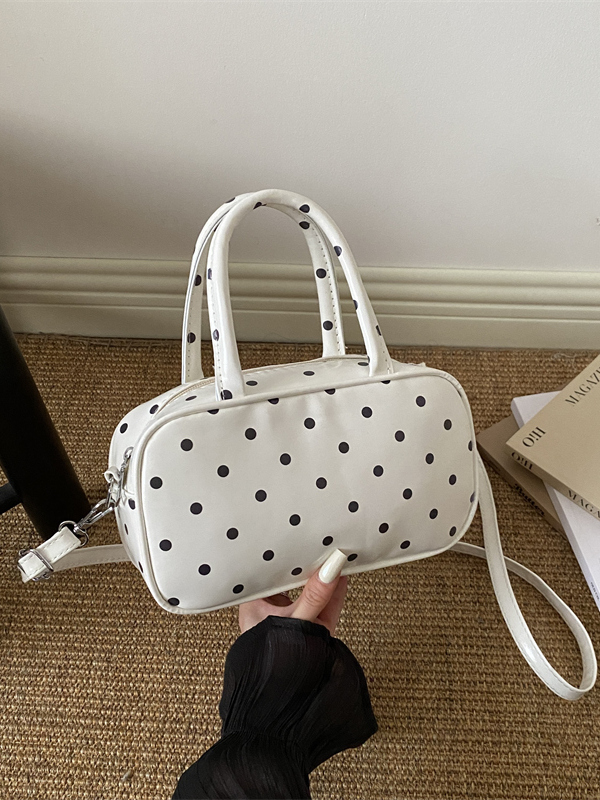 Women'S Young Fashion - Korean Style Large Capacity Polka Dot
