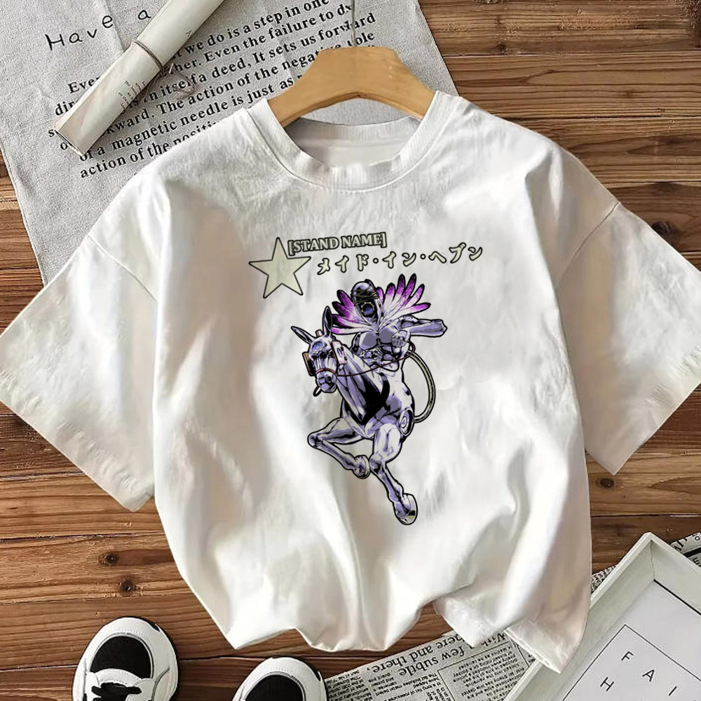 Women Fashion 80S - Jojo’s Bizarre Adventure top tees femme