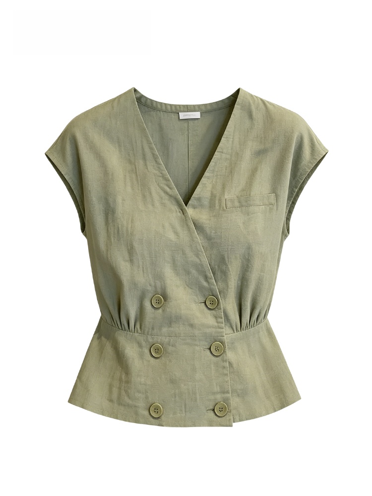 Women'S Young Fashion - Cara CLUB plus Size Sleeveless Shirt