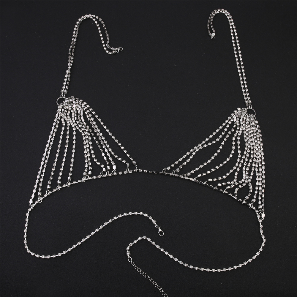 Luxury Heart Crytal Bikini Bod - Women'S Fashion Harness 评论和价格
