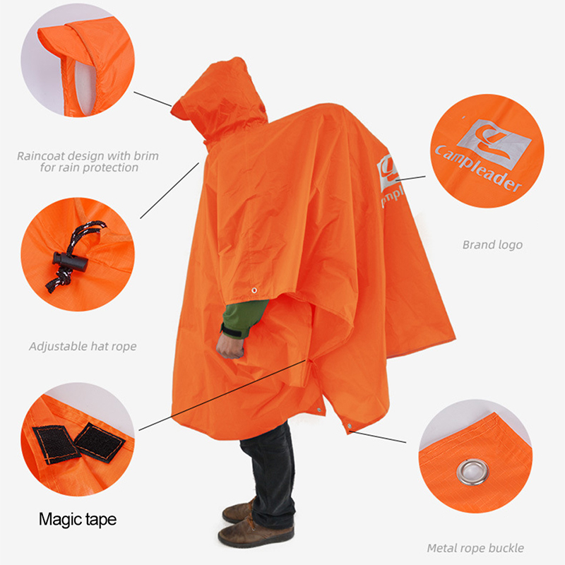 3 In 1 Outdoor Raincoat Hooded - Women'S Fashion Rain Jacket 评论和价格