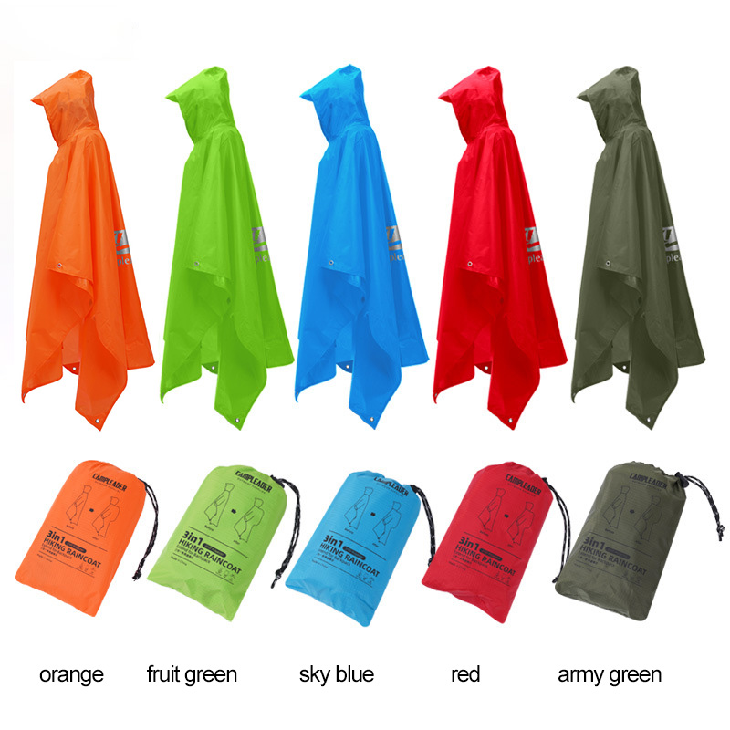 3 In 1 Outdoor Raincoat Hooded - Women'S Fashion Rain Jacket 评论和价格