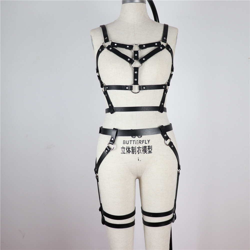  Fashion PU Leather Harness B - Women'S Fashion Harness 评论和价格