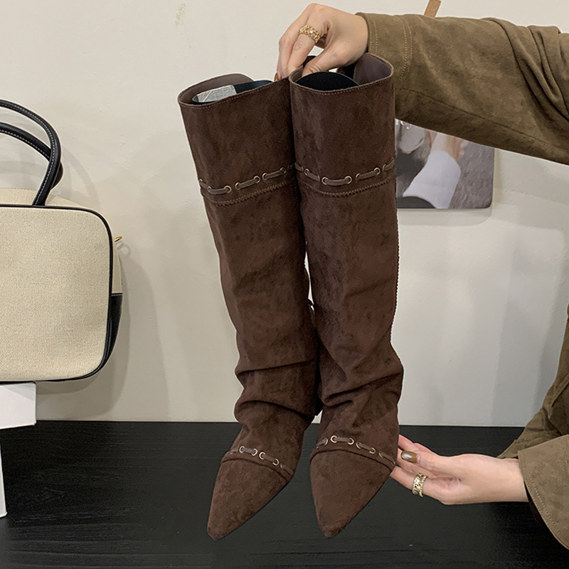 Liyke Fashion Design Drawstrin - Women'S Fashion Knee High Boots 评论和价格
