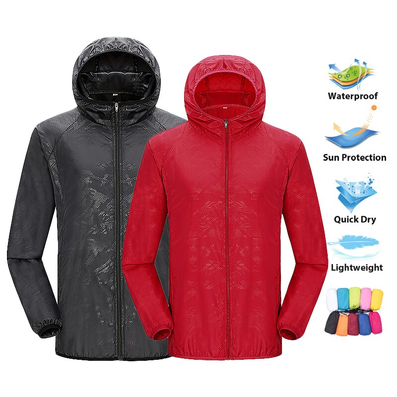 LNGXO Unisex Hiking Jacket Men - Women'S Fashion Rain Jacket 评论和价格