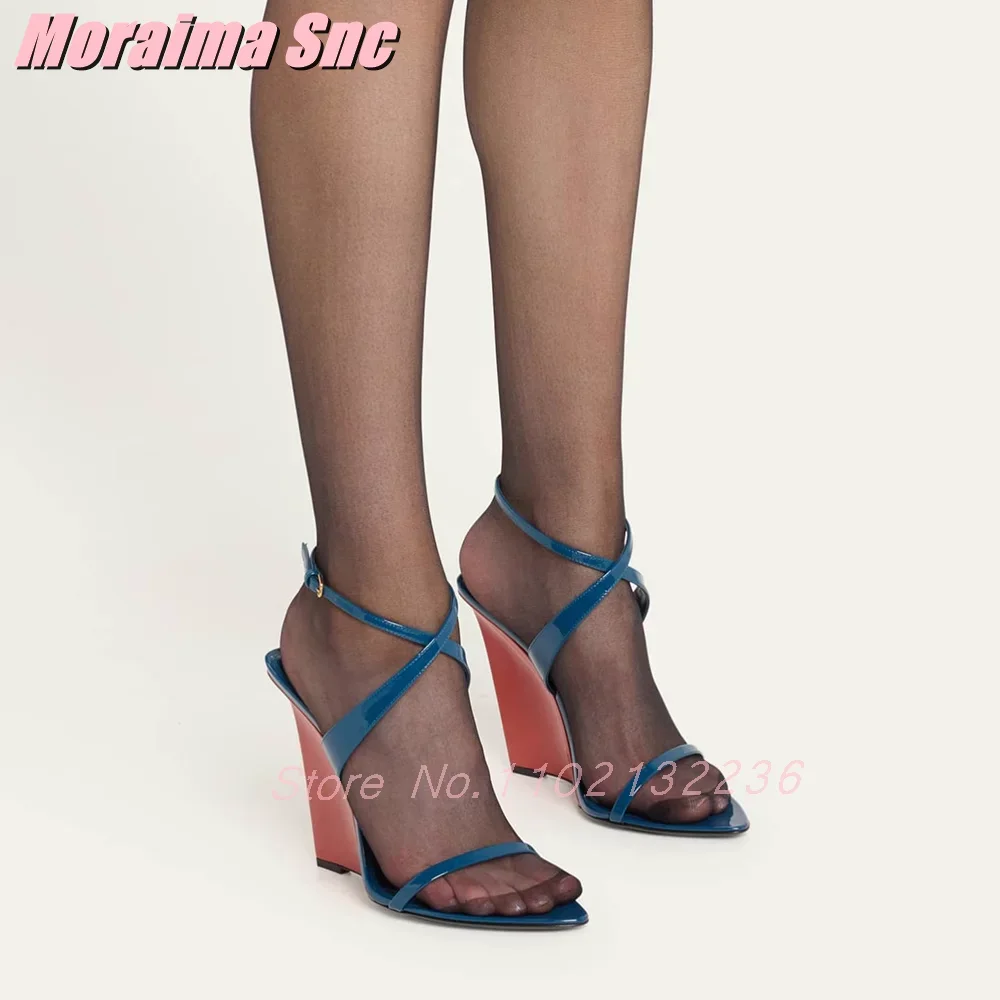 Mixed Colors Wedges Sandals Pa - Women'S Fashion Summer 2025 评论和价格