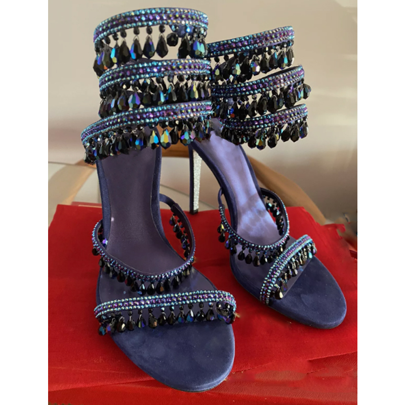 Crystal Pendant Ankle Snake Wr - Women'S Fashion Summer 2025 评论和价格