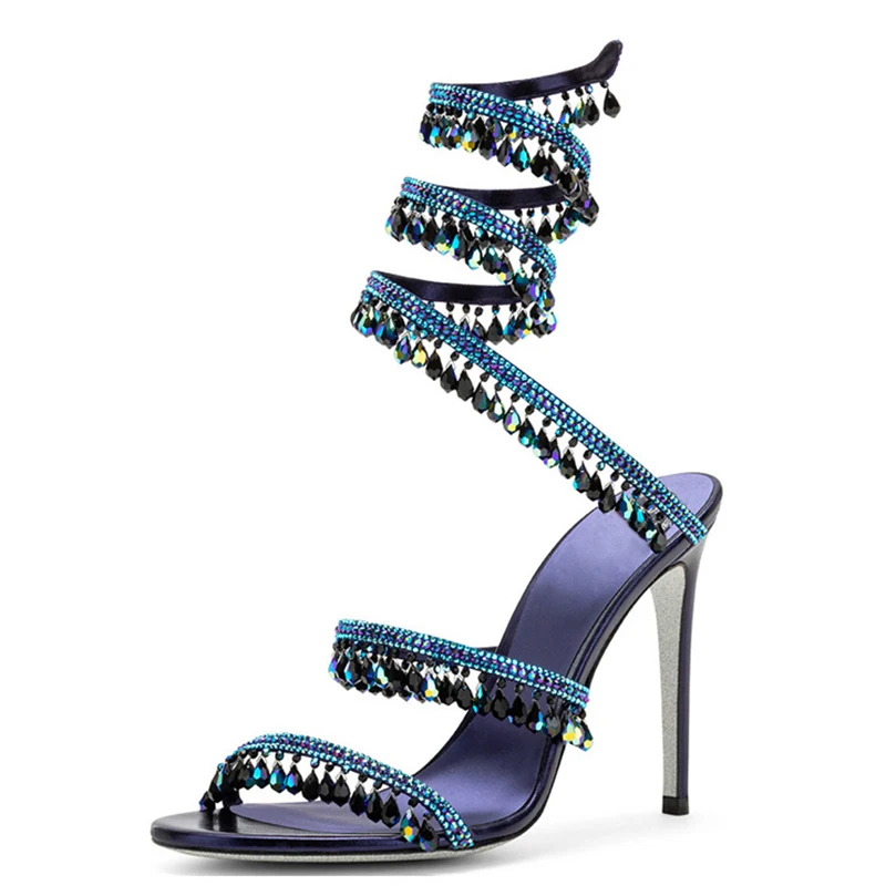 Crystal Pendant Ankle Snake Wr - Women'S Fashion Summer 2025 评论和价格