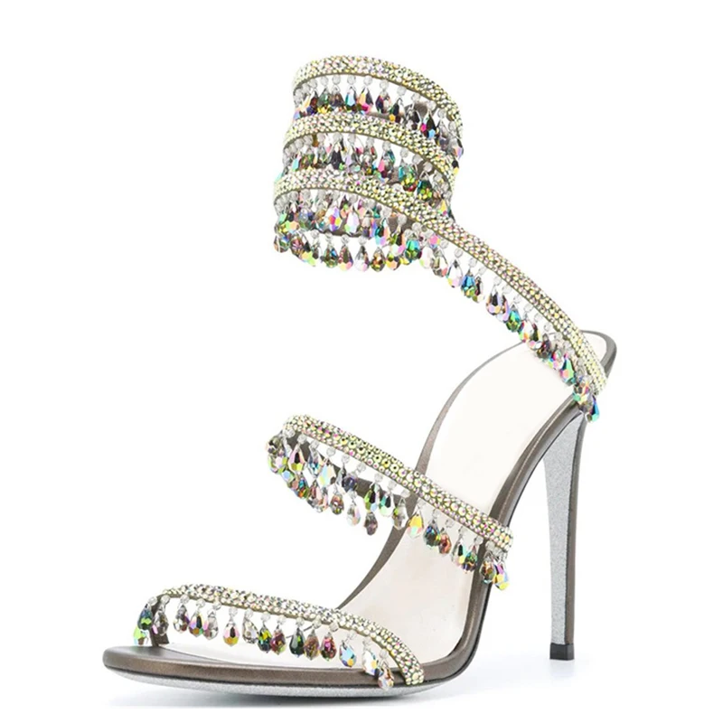 Crystal Pendant Ankle Snake Wr - Women'S Fashion Summer 2025 评论和价格