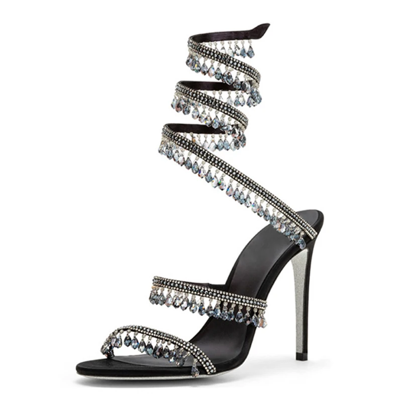 Crystal Pendant Ankle Snake Wr - Women'S Fashion Summer 2025 评论和价格