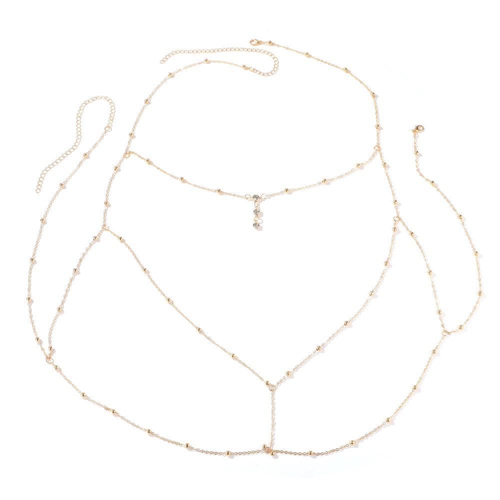 Sexy Crystal Chest Chain Harne - Women'S Fashion Harness 评论和价格