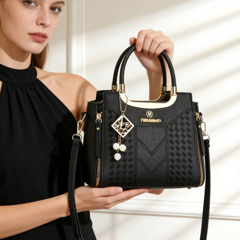 3-piece handbag set made of ly - Crossbody Bag Women 评论和价格