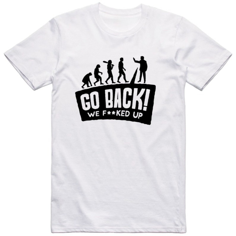 Mens Funny T Shirt Evolution G - Women Fashion Evolution 评论和价格
