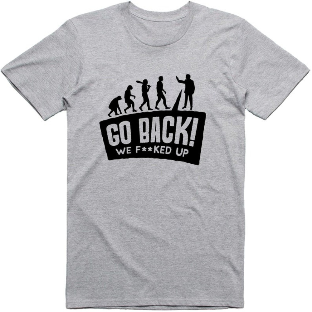 Mens Funny T Shirt Evolution G - Women Fashion Evolution 评论和价格