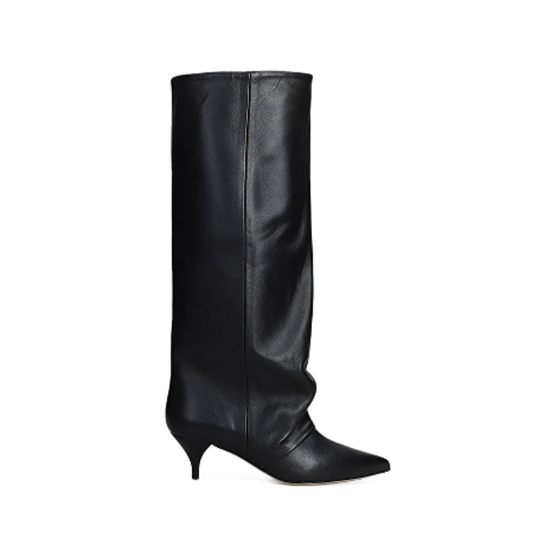New Autumn and Winter Pointed  - Women'S Fashion Knee High Boots 评论和价格