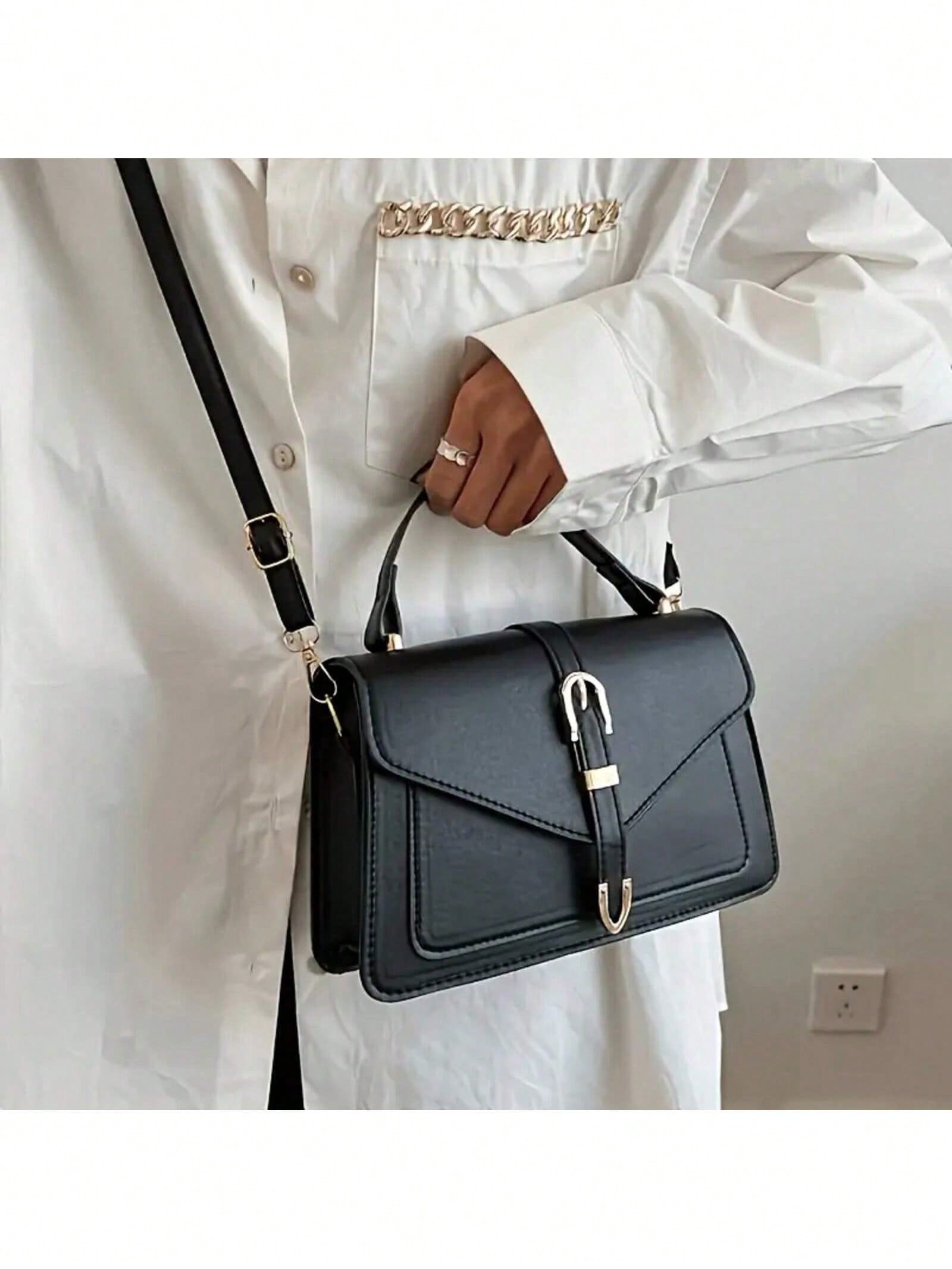 Women PU Leather Handbag Elega - Crossbody Bag Women 评论和价格