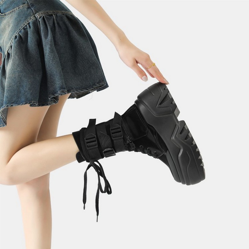 Hot Fashion Women Chunky Platf - Women'S Fashion Korea 评论和价格