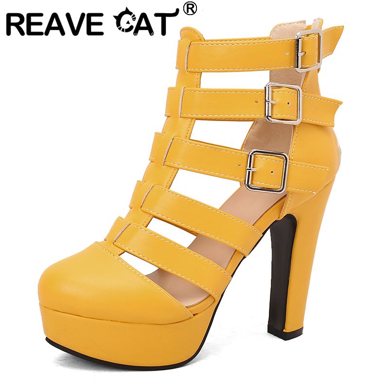 REAVE CAT Luxury Female Sandal - Women'S Fashion Belts 评论和价格