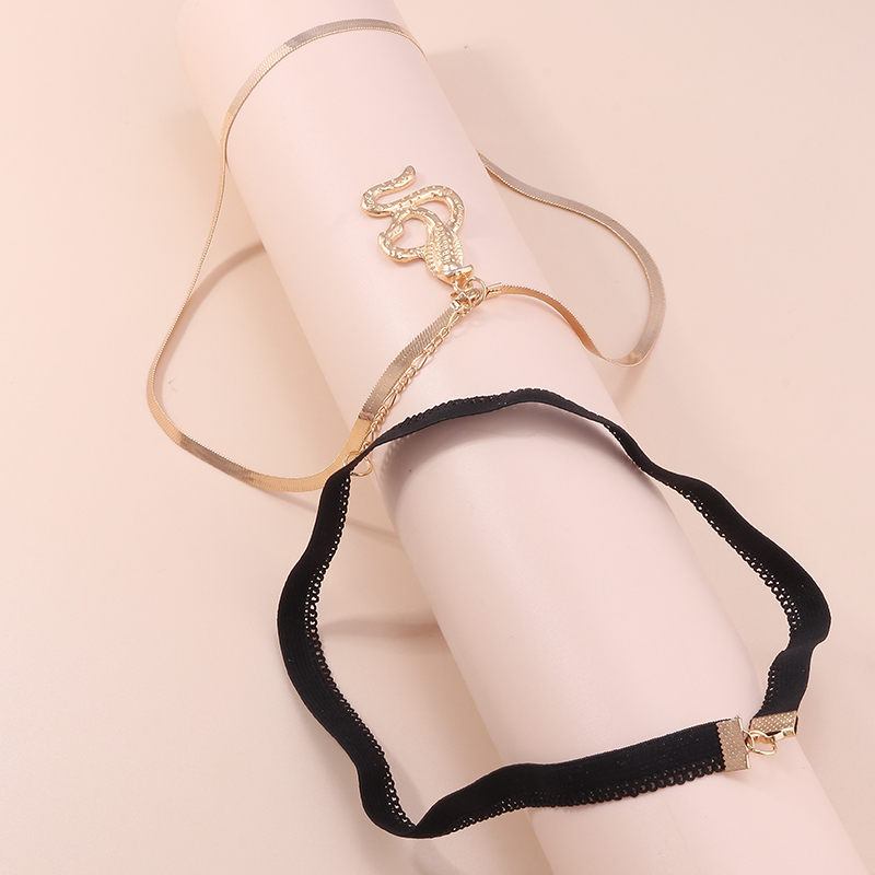 Aihua Bohemian Gold Color Leg  - Women'S Fashion Harness 评论和价格