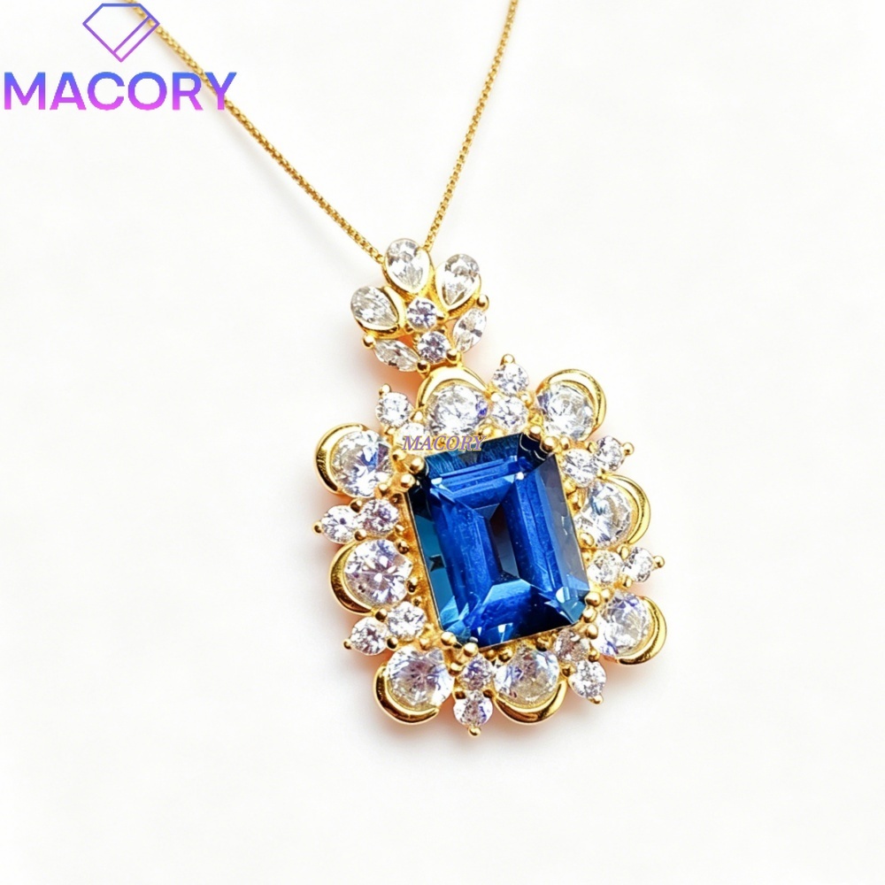 Natural London Blue Topaz Pend - Women'S Fashion London 评论和价格