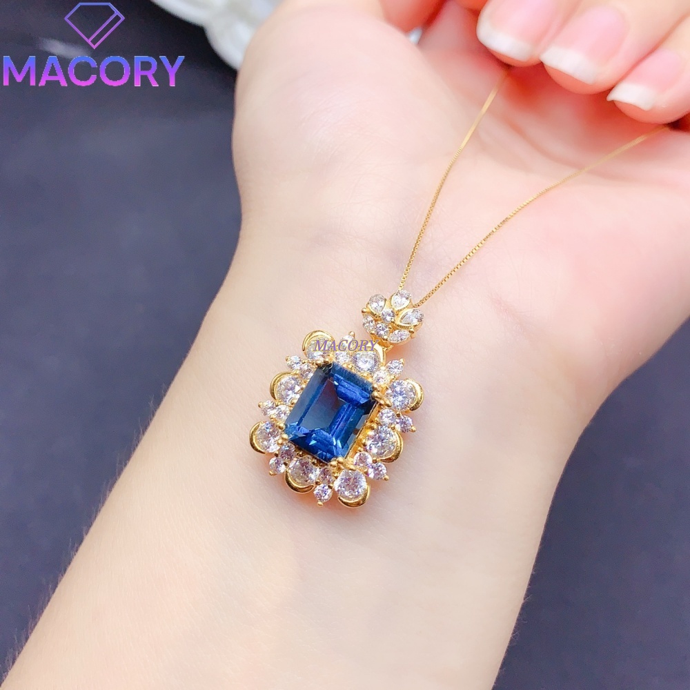Natural London Blue Topaz Pend - Women'S Fashion London 评论和价格