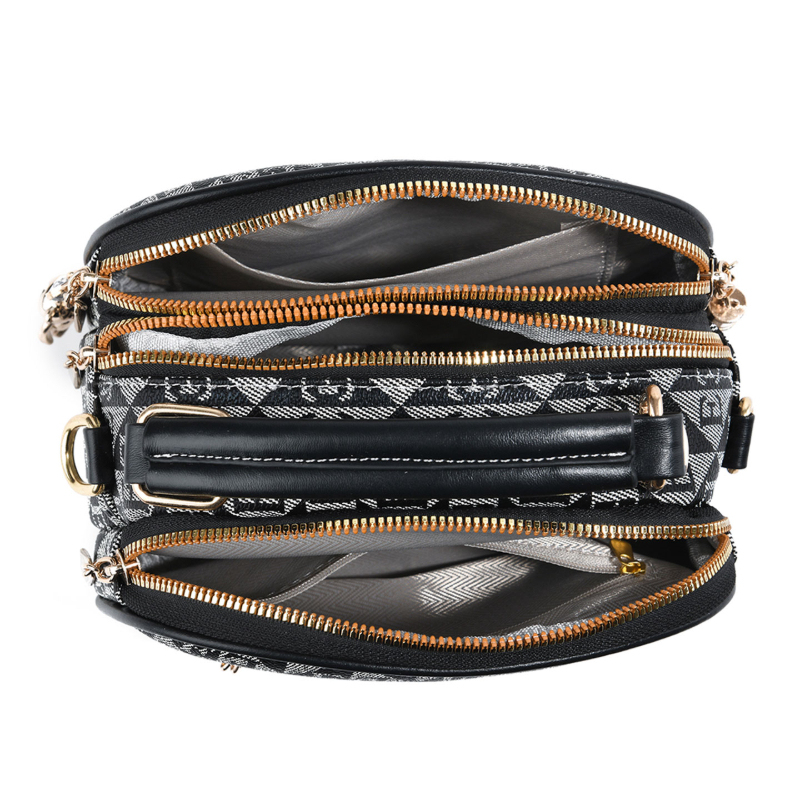 3-piece letter print mini roun - Crossbody Bag Women 评论和价格