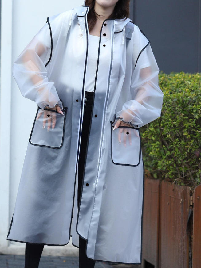 Fashion Multifunctional Rainco - Women'S Fashion Rain Jacket 评论和价格