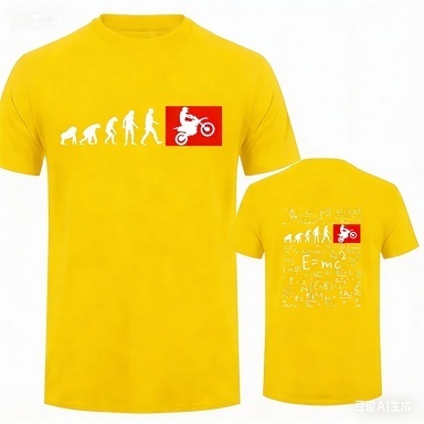 Fun Evolution Pattern T-shirt  - Women Fashion Evolution 评论和价格