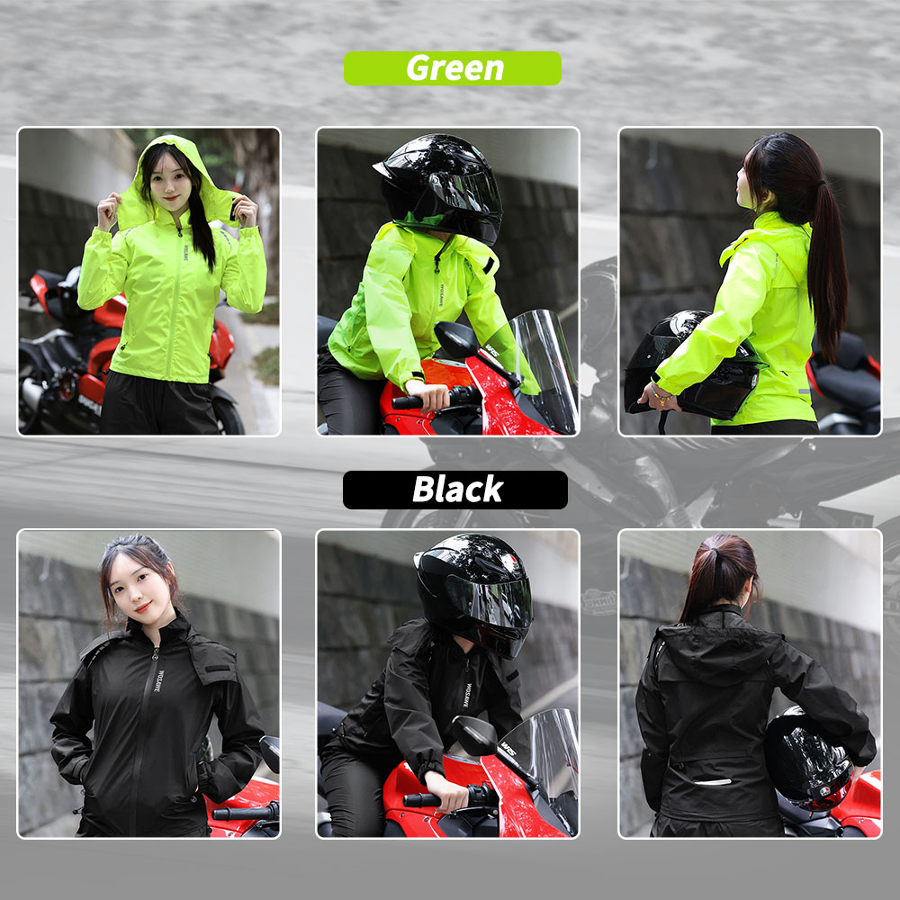 WOSAWE Cycling Raincoat Women  - Women'S Fashion Rain Jacket 评论和价格