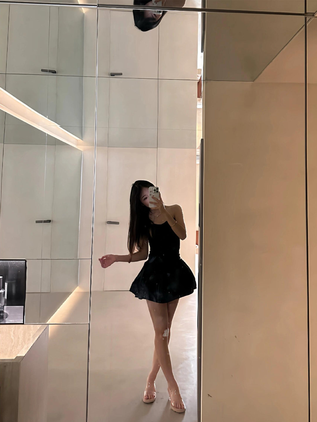 Fashionable Black  Dress Set w - Women'S Young Fashion 评论和价格