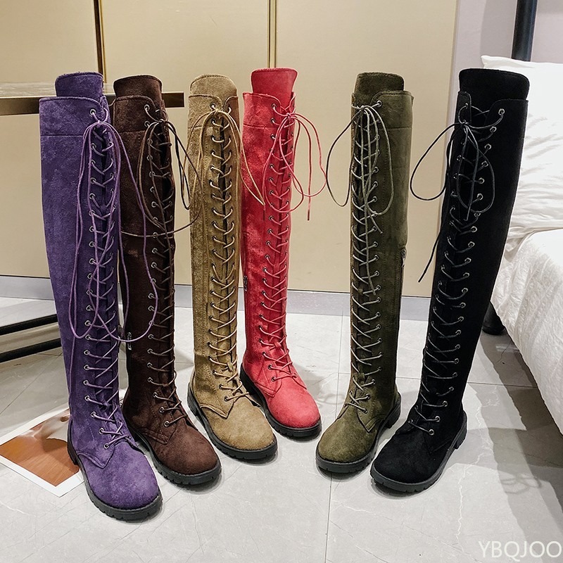 Elegant minimalist women's sho - Women'S Fashion Knee High Boots 评论和价格