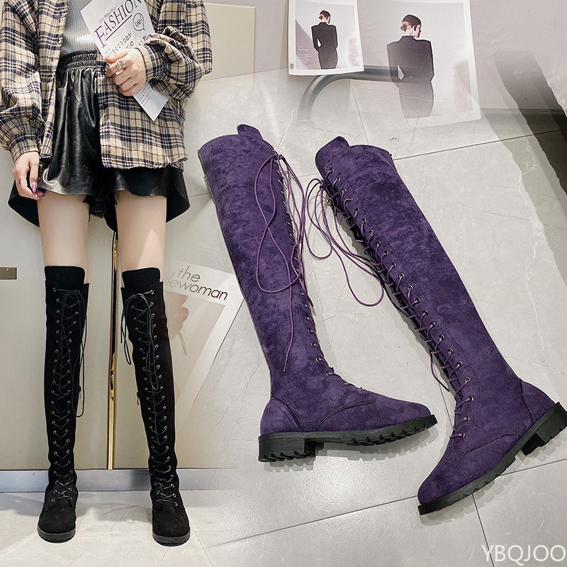 Elegant minimalist women's sho - Women'S Fashion Knee High Boots 评论和价格
