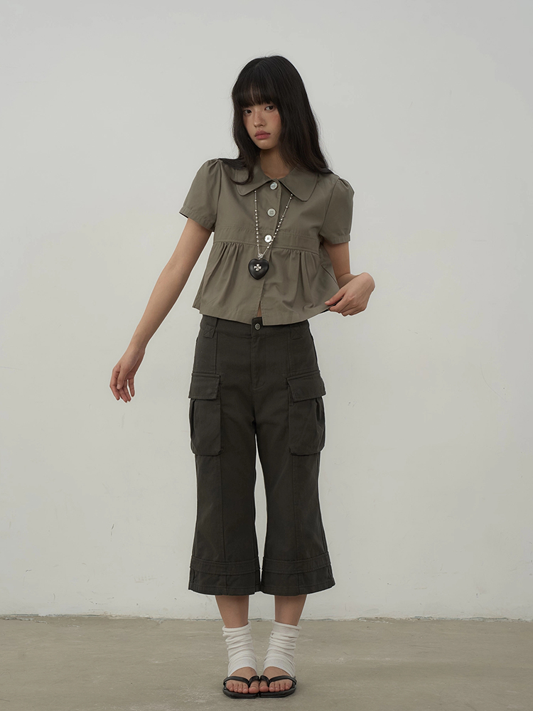 REDDACHiC Grunge Cargo Jean Sh - Women'S Fashion Korea 评论和价格