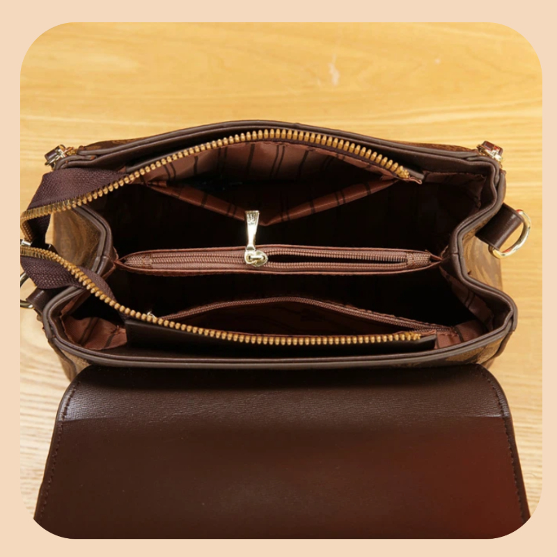 3-piece women's bag set, light - Crossbody Bag Women 评论和价格