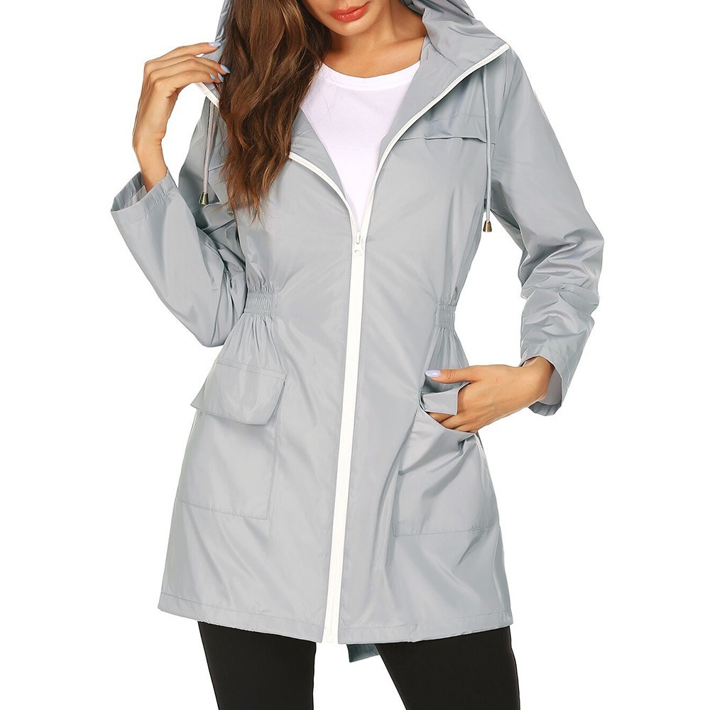 Women Fashion All Seasons Outd - Women'S Fashion Rain Jacket 评论和价格