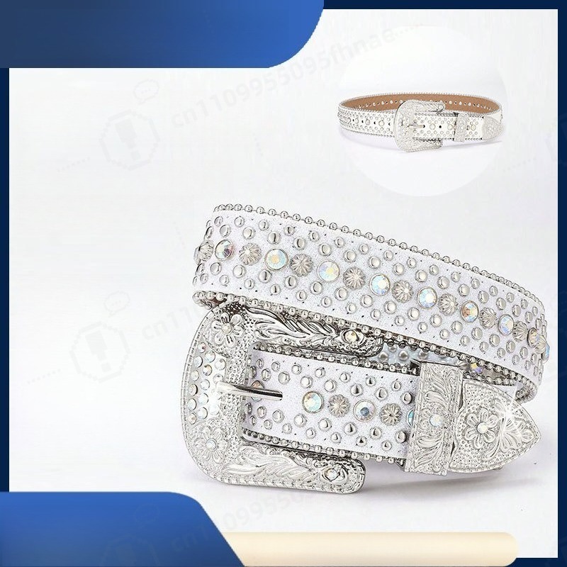 Y2K Style Rhinestone Belt For  - Women'S Fashion Belts 评论和价格