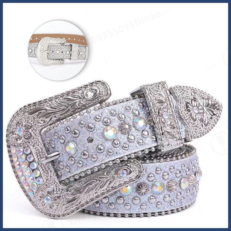 Y2K Style Rhinestone Belt For  - Women'S Fashion Belts 评论和价格