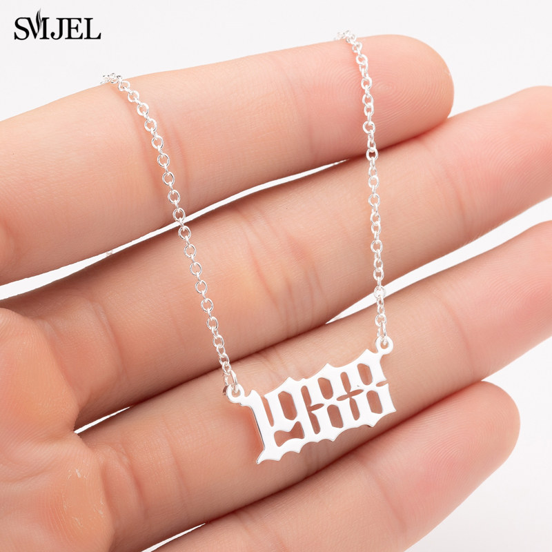 SMJEL Personalize Year Number  - Women'S Fashion Year 2000 评论和价格