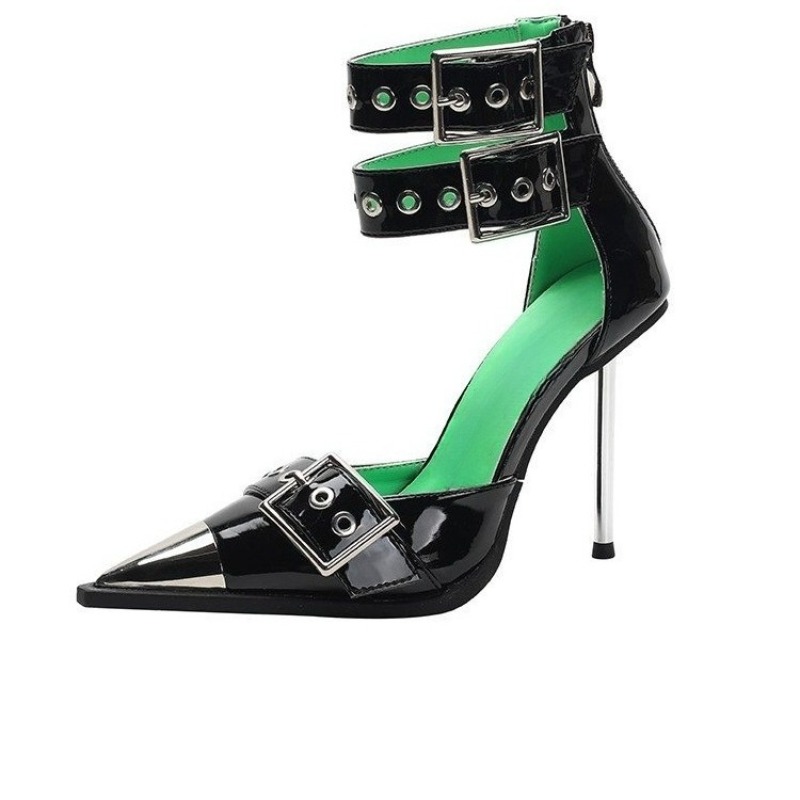 Super High Heel Metal Pointed  - Women'S Fashion Belts 评论和价格