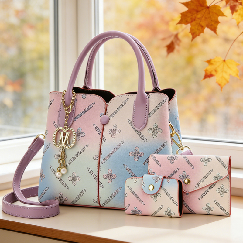 Gradient Women's Three-piece S - Crossbody Bag Women 评论和价格
